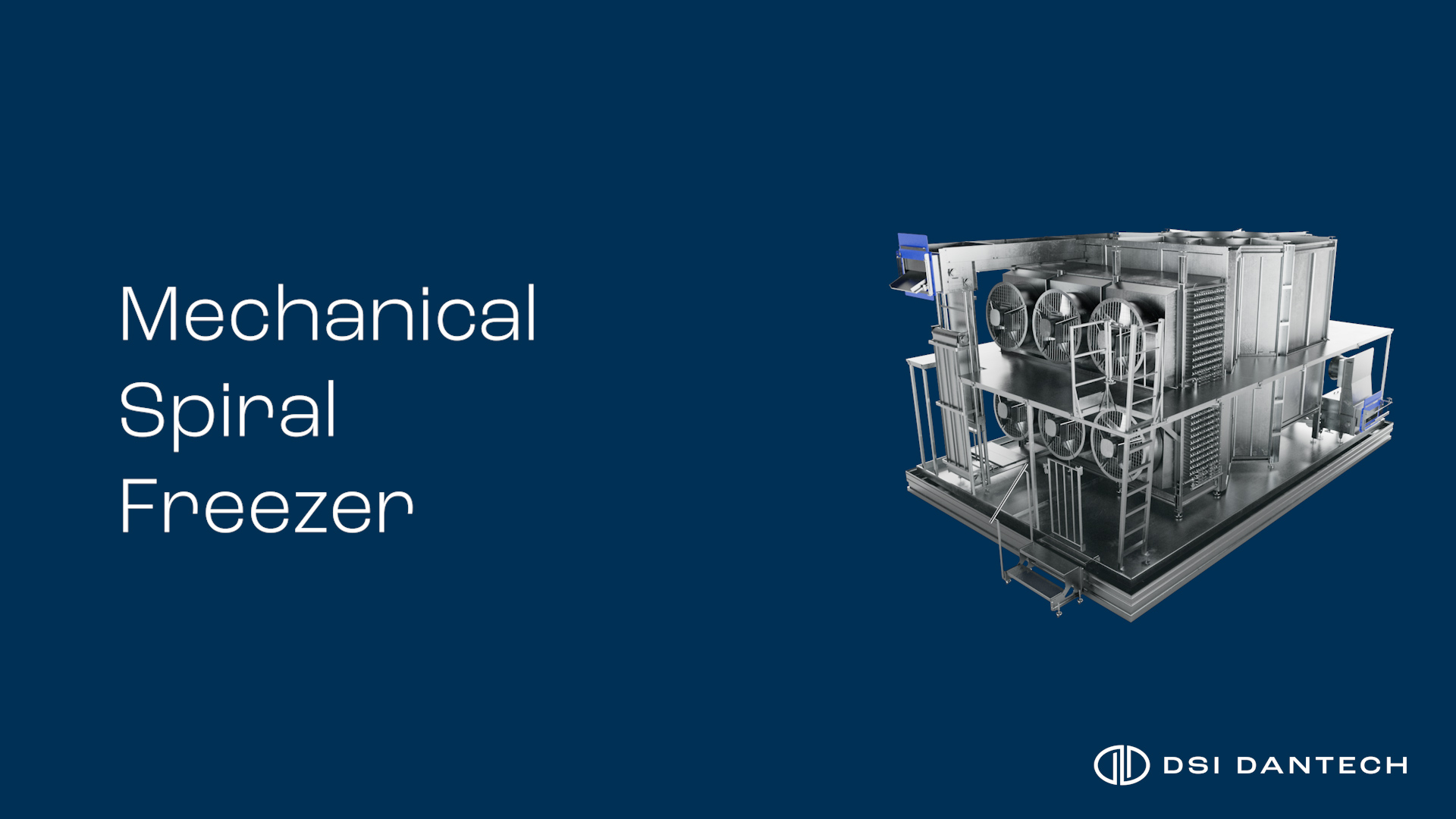 Spiral freezer from DSI Dantech