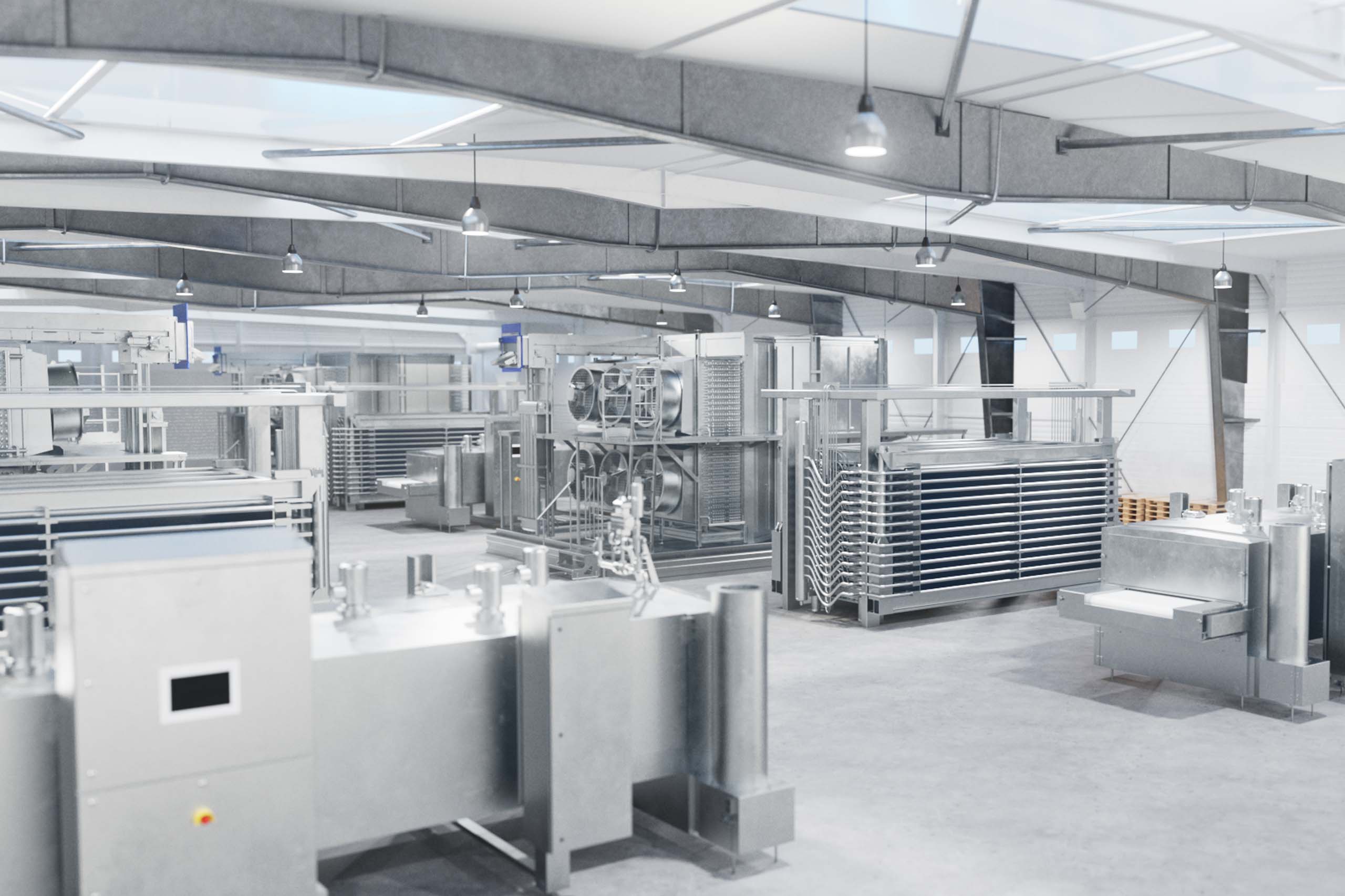 Freezing, cooling and heating of quality food