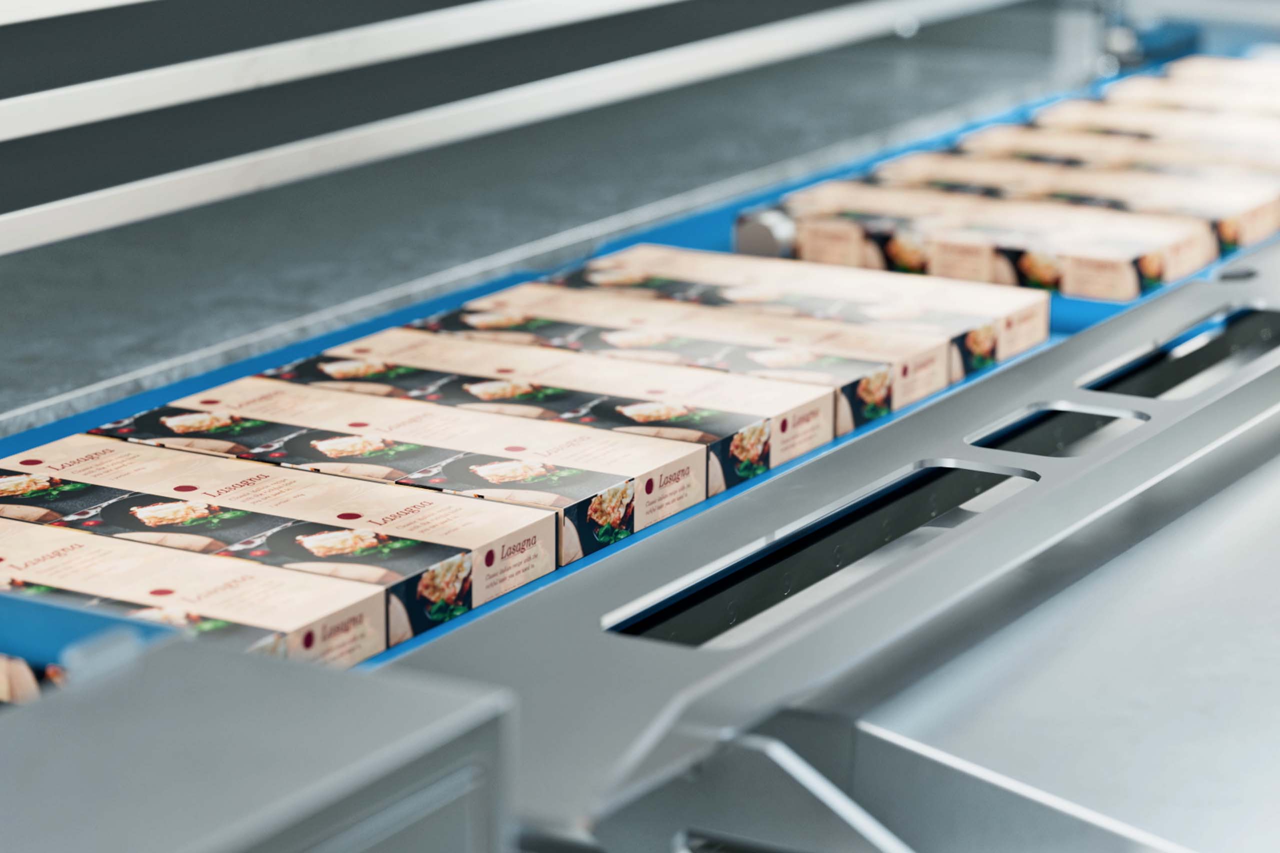 Plate freezing of ready meals