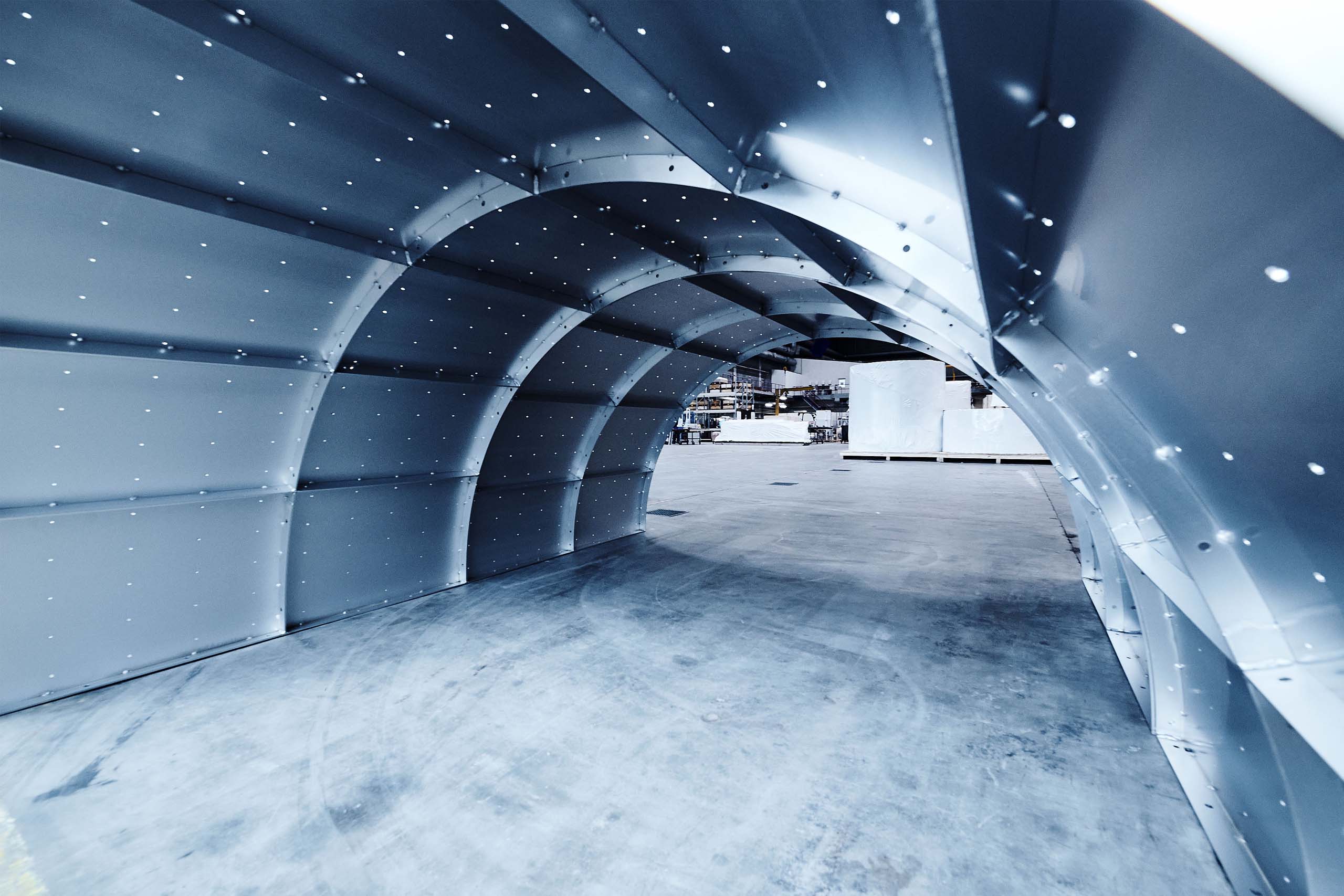 Spiral freezers in production DSI Dantech